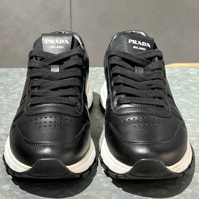 PRADA 黑色休閒運動鞋-5