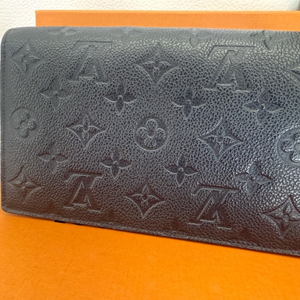 LV 全黑牛皮 皮夾 M67839-6