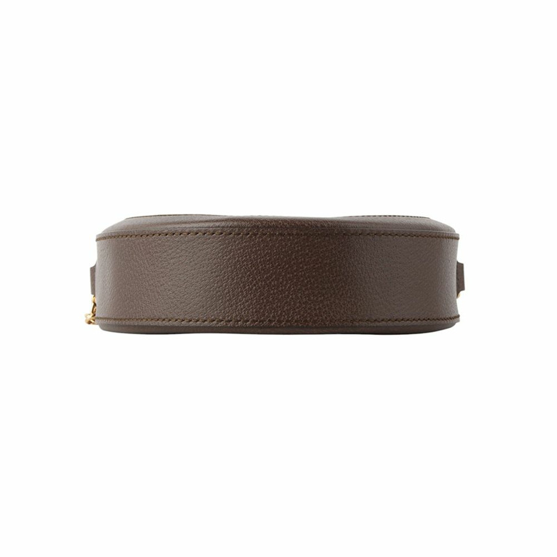 【包稅】GUCCI 550618 GG Supreme Ophidia 迷你 GG 圓形斜背包-5