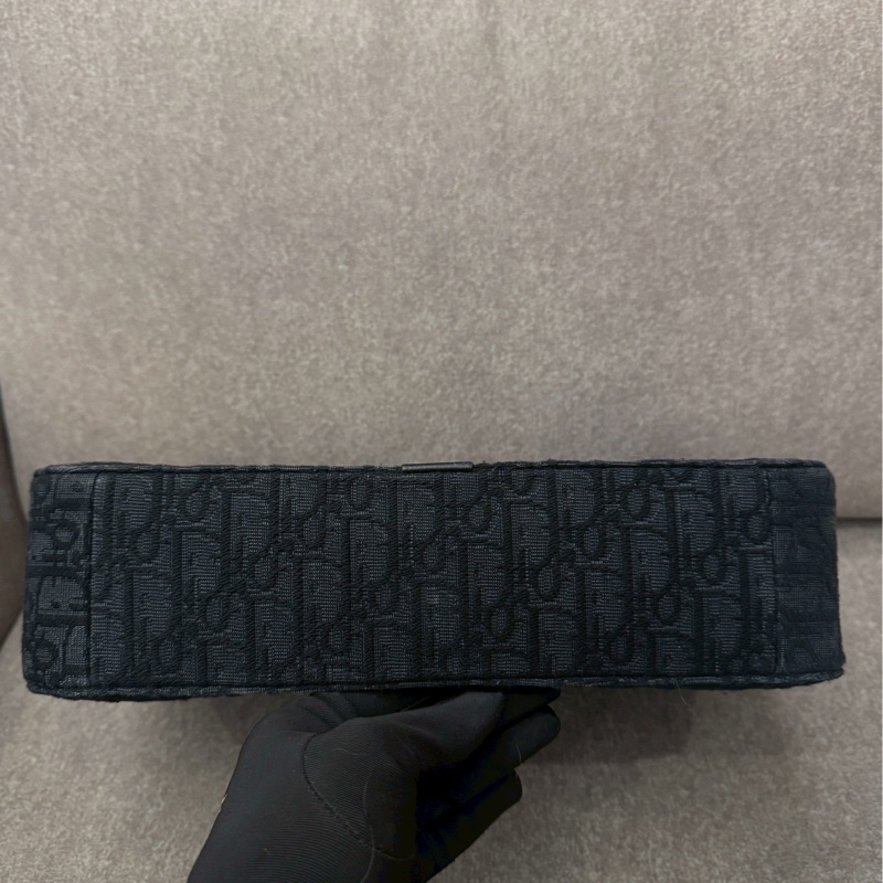 DIOR saddle黑老花郵差包-2