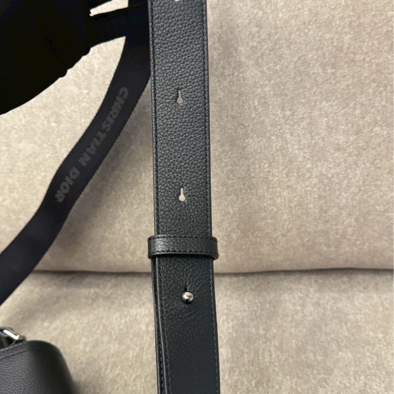 DIOR saddle黑老花郵差包-6