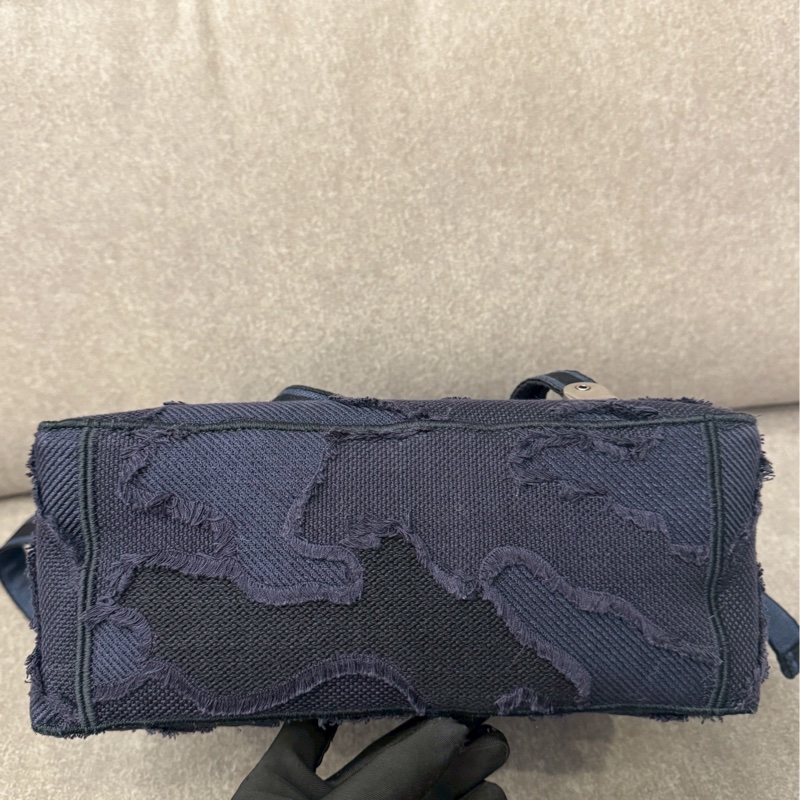 DIOR經典電繡帆布郵差包-6