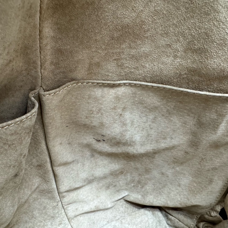 Bottega Veneta 經典棕色 小羊皮 編織包 中古 手提vintage 大容量-24