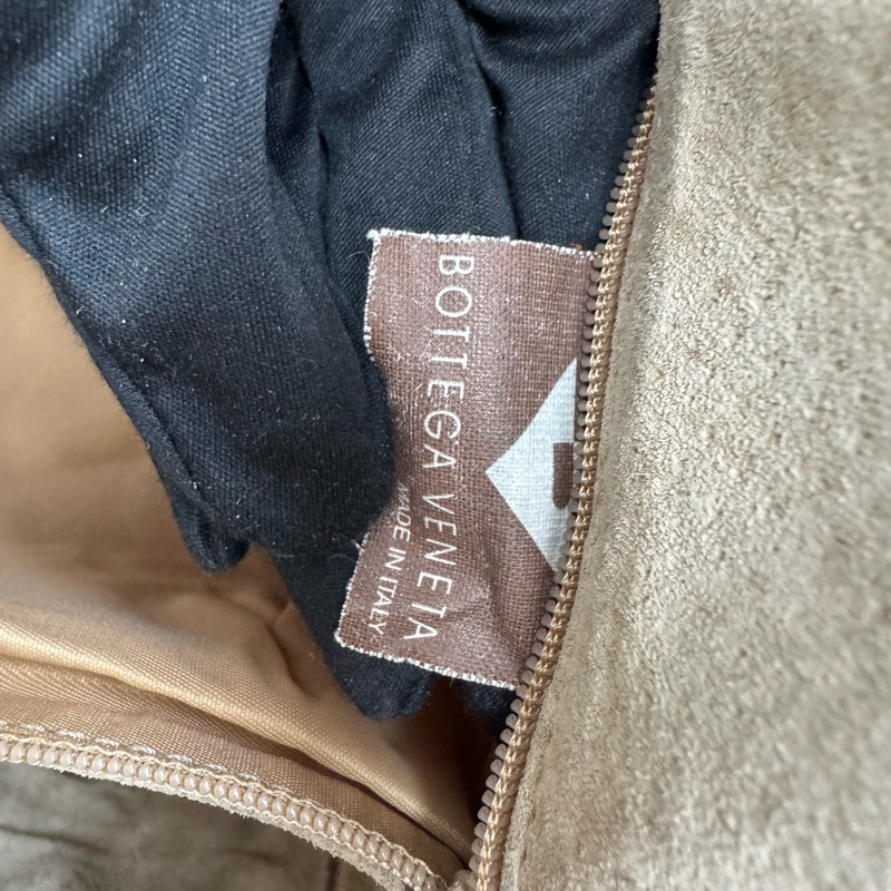 Bottega Veneta 經典棕色 小羊皮 編織包 中古 手提vintage 大容量-28