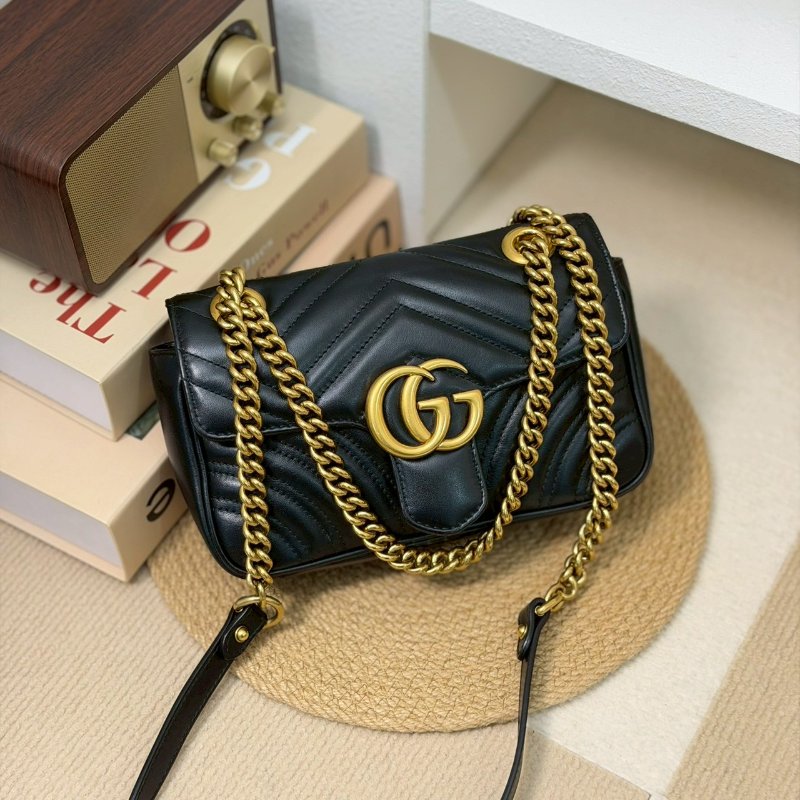 🏷Gucci 古馳 ．Marmont 22 掀蓋包-0