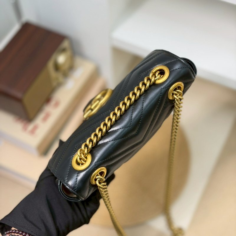 🏷Gucci 古馳 ．Marmont 22 掀蓋包-13