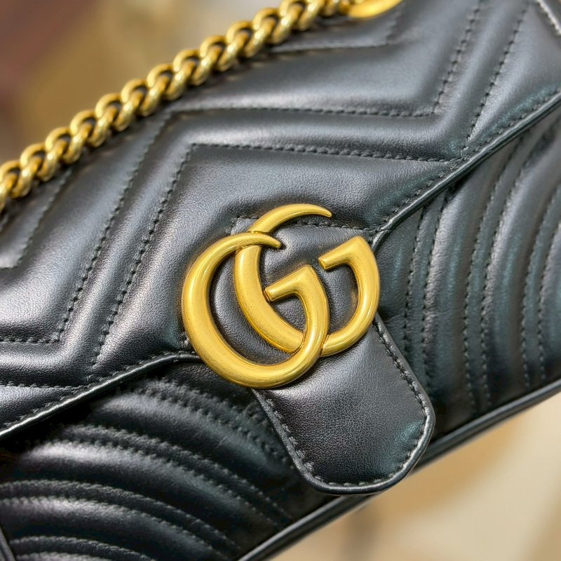 🏷Gucci 古馳 ．Marmont 22 掀蓋包-14