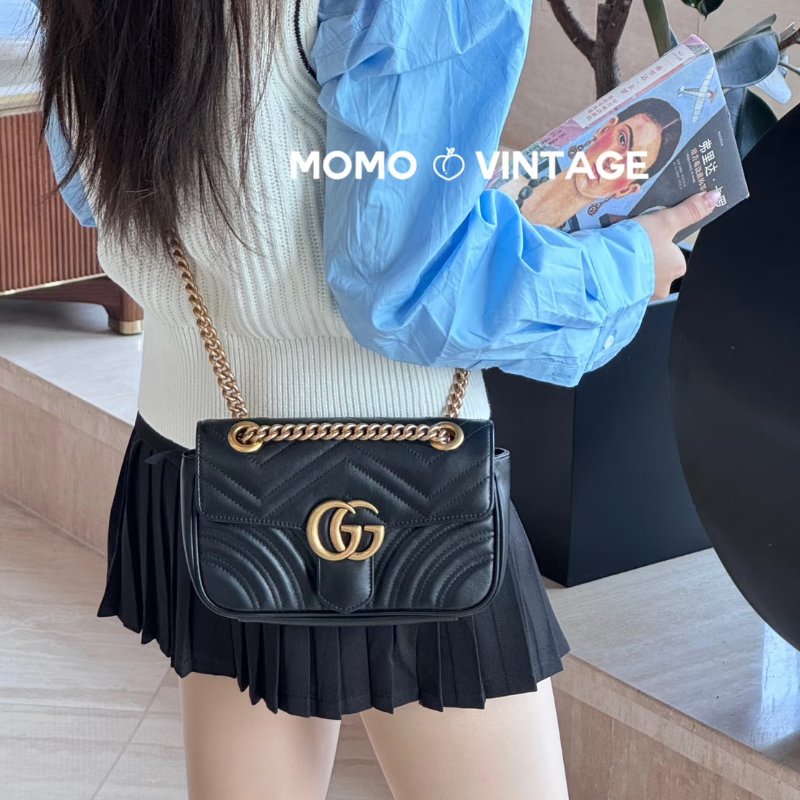 🏷Gucci 古馳 ．Marmont 22 掀蓋包-20