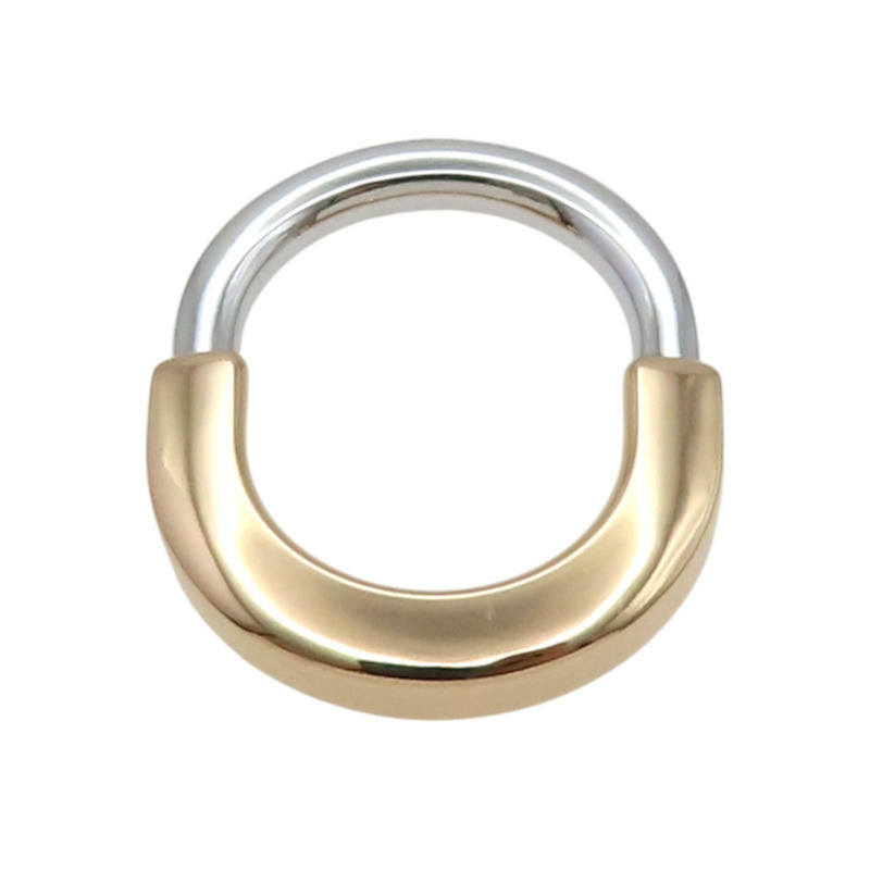 18K白/玫瑰金 鑽石 Lock 戒指【Tiffany & Co 蒂芬妮】-6