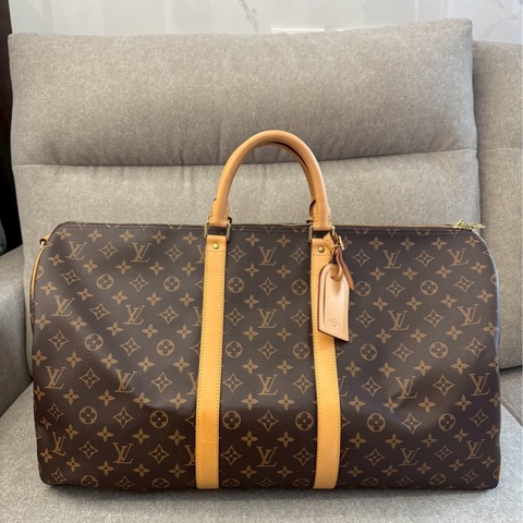 LV keepall55老花