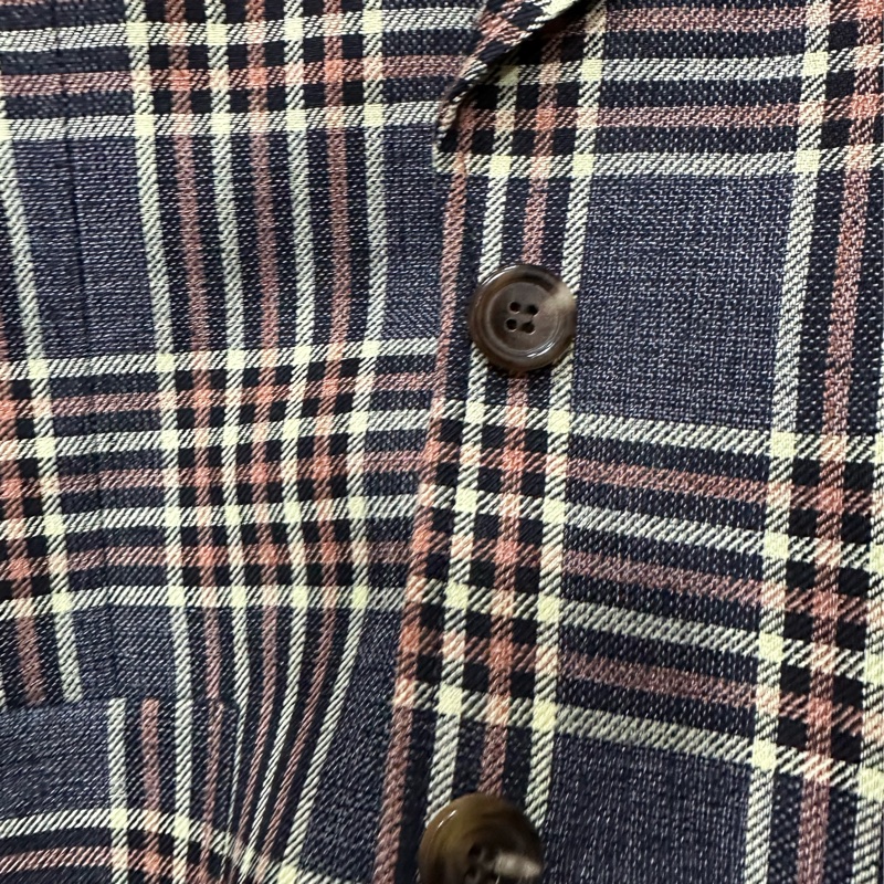 Gucci古馳 英倫風格子西裝 《古馳愛的進行曲》系列 經典格紋設計，翻領款式 42碼-4