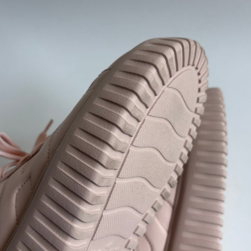 38號 極新::Hogan:: 粉色厚底休閒鞋 H-Stripes Leather Sneakers | Pink-20