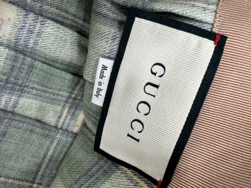 Gucci倪妮同款圍裹式半裙全羊毛，偏薄 42碼-3