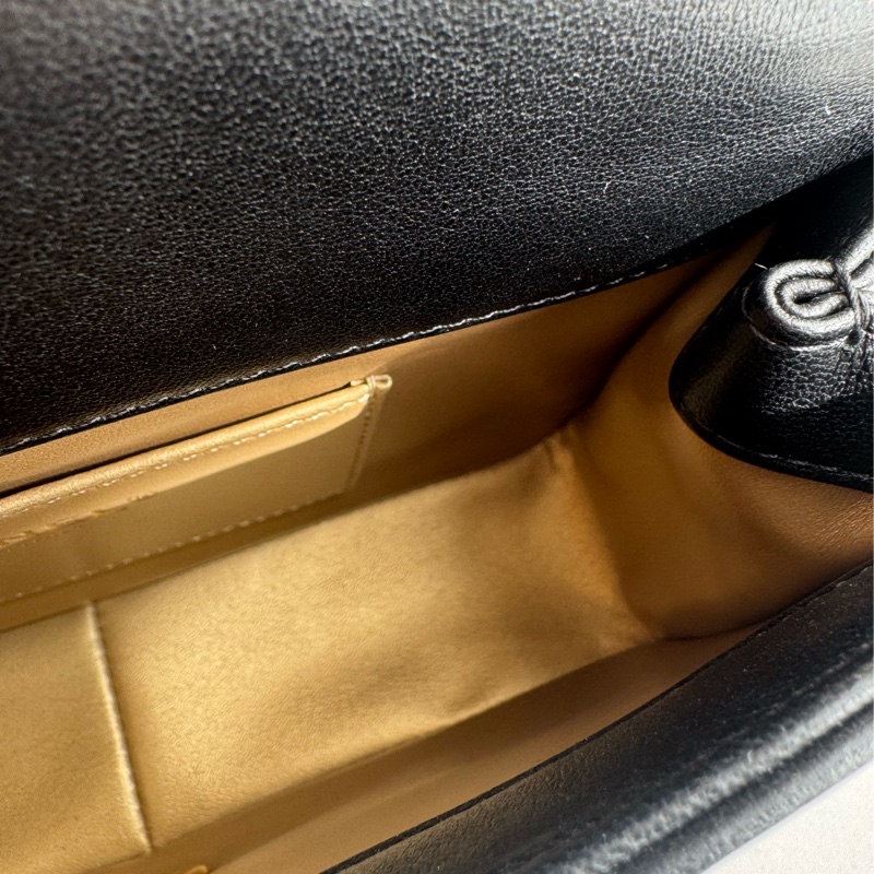 chanel黑大菱格雙珍珠調節鏈包   超美的✨-30