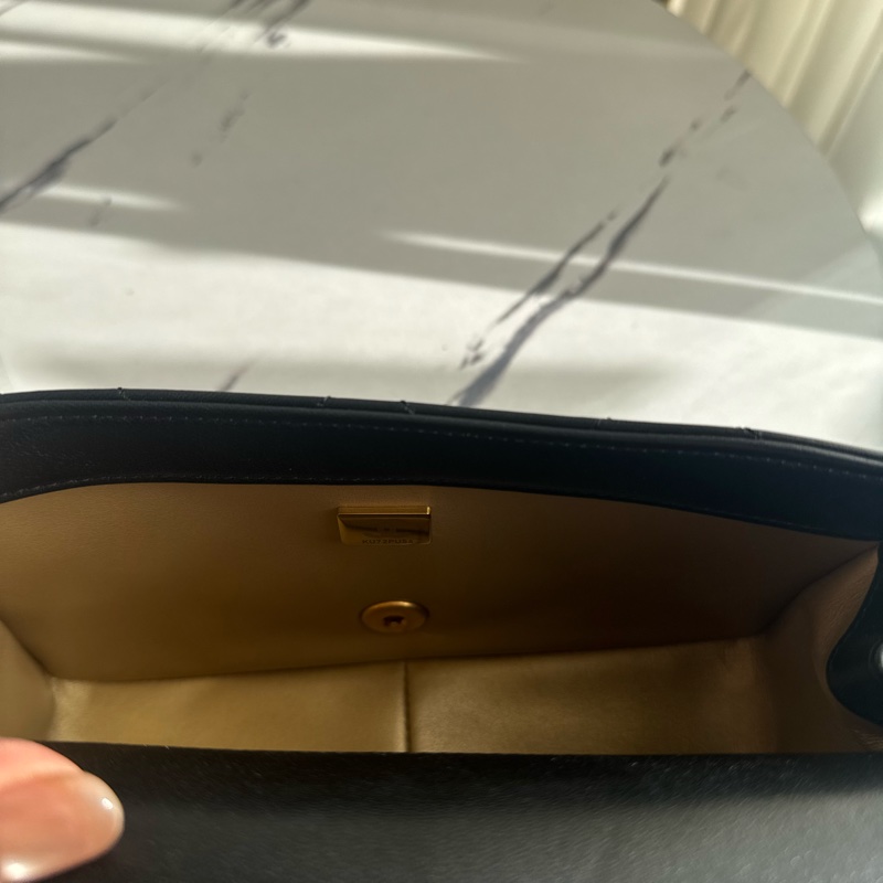 chanel黑大菱格雙珍珠調節鏈包   超美的✨-50