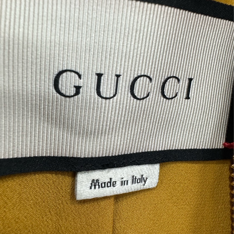 Gucci 古馳學院風紅藍條紋拉鍊開襟衫大衣 44碼-3