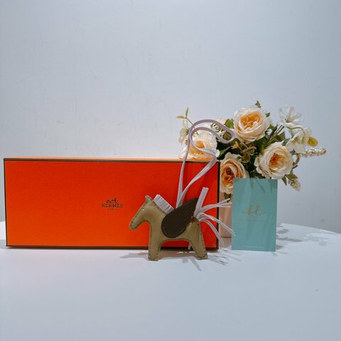 TW4656 Hermes 愛馬仕飛馬吊飾Rodeo Pegase Charm PM Swift