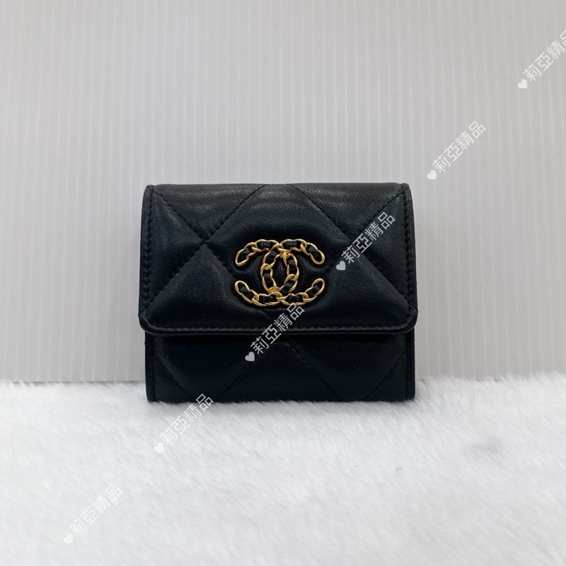 莉亞精品♡Chanel AP1180 雙層卡包 二手-1