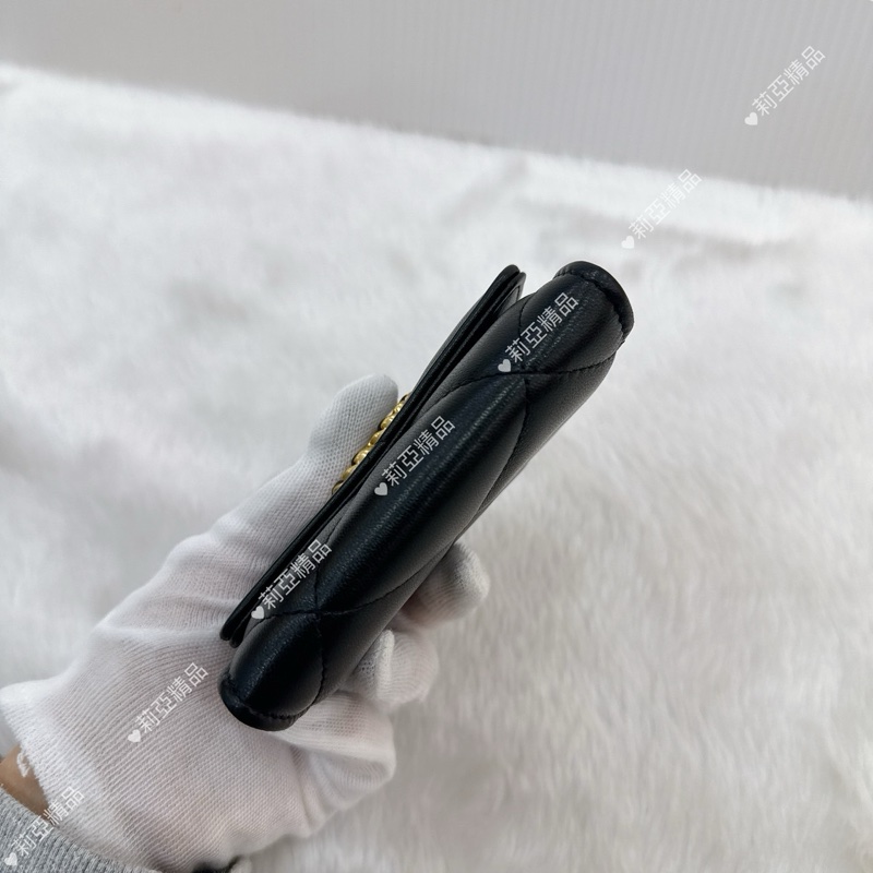 莉亞精品♡Chanel AP1180 雙層卡包 二手-4