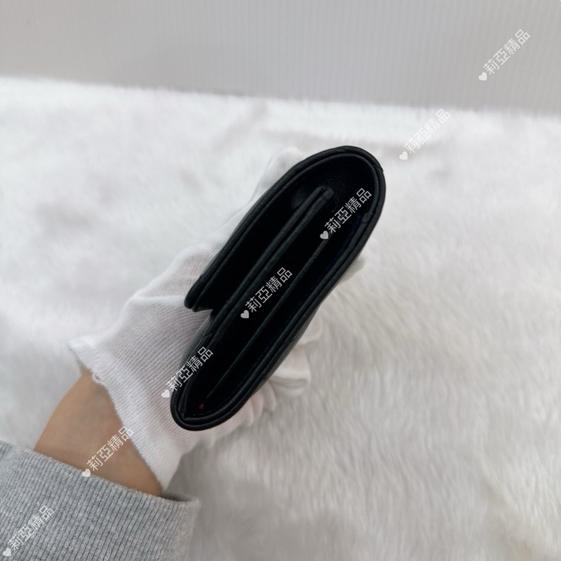 莉亞精品♡Chanel AP1180 雙層卡包 二手-5