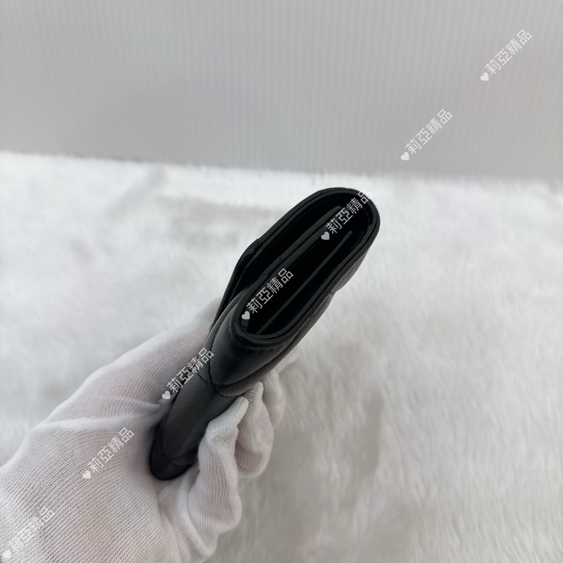 莉亞精品♡Chanel AP1180 雙層卡包 二手-13
