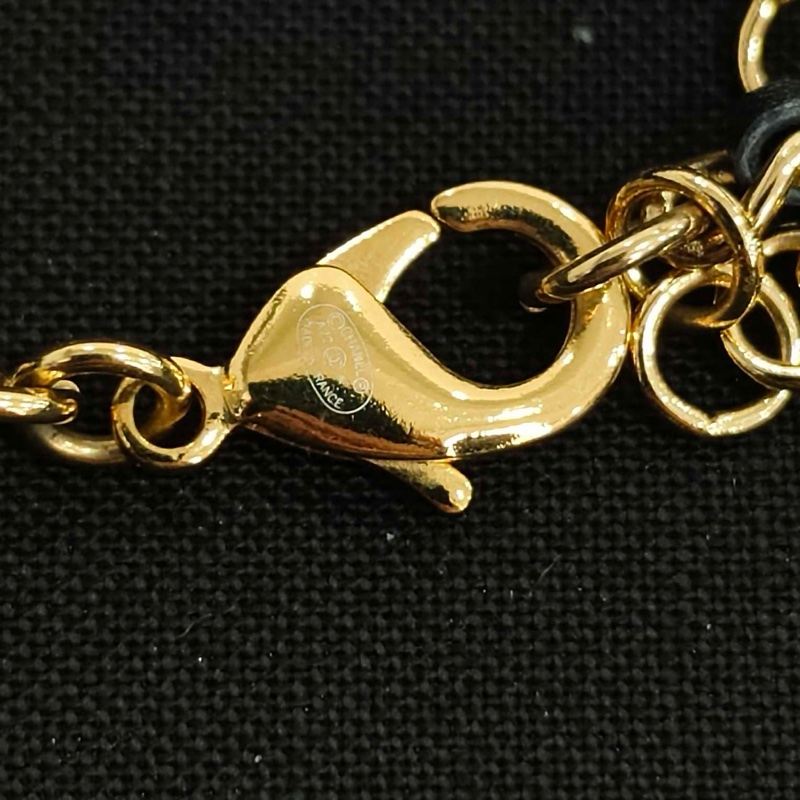 Chanel 雙C 蝴蝶結項鍊-8