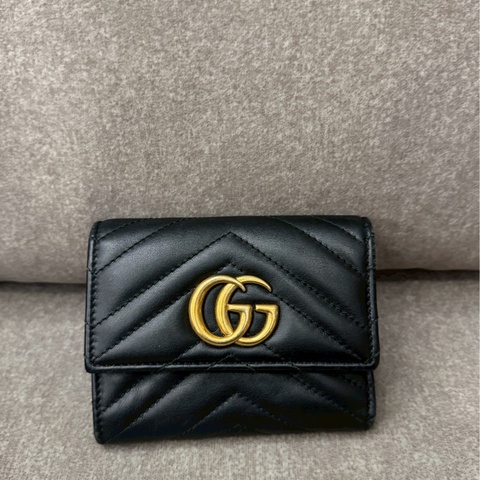 GUCCI三折短夾