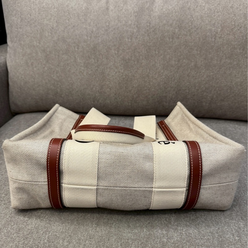 Chloe woody米色中號-6