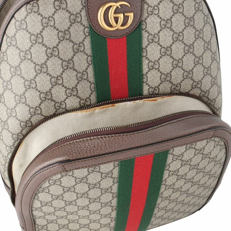 【包稅】GUCCI GG Supreme Ophidia 中型背包 33998-7