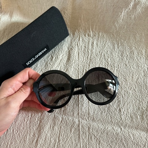原價8千多｜義大利製｜D&G 太陽眼鏡/ Dolce & Gabbana  DG 4331 501/8G Black, Size 53-21-140｜墨鏡