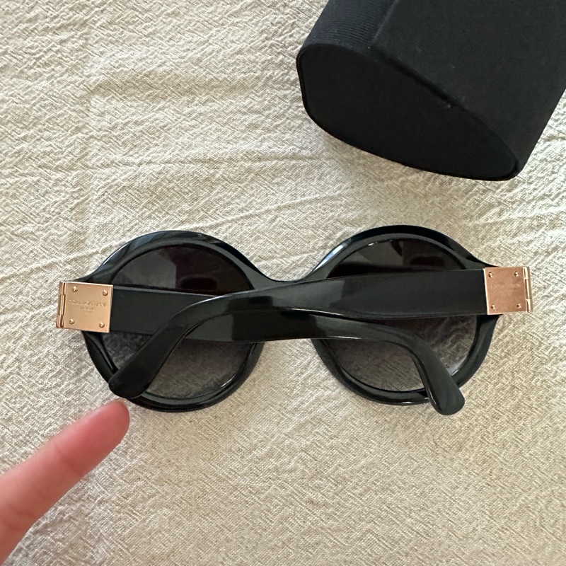 原價8千多｜義大利製｜D&G 太陽眼鏡/ Dolce & Gabbana  DG 4331 501/8G Black, Size 53-21-140｜墨鏡-7