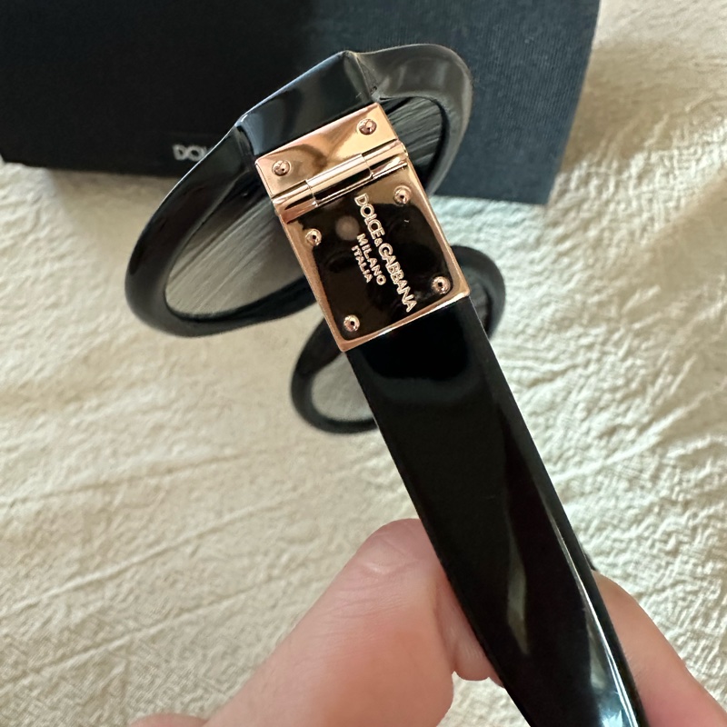 原價8千多｜義大利製｜D&G 太陽眼鏡/ Dolce & Gabbana  DG 4331 501/8G Black, Size 53-21-140｜墨鏡-8