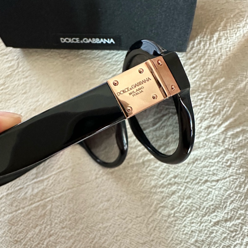 原價8千多｜義大利製｜D&G 太陽眼鏡/ Dolce & Gabbana  DG 4331 501/8G Black, Size 53-21-140｜墨鏡-9