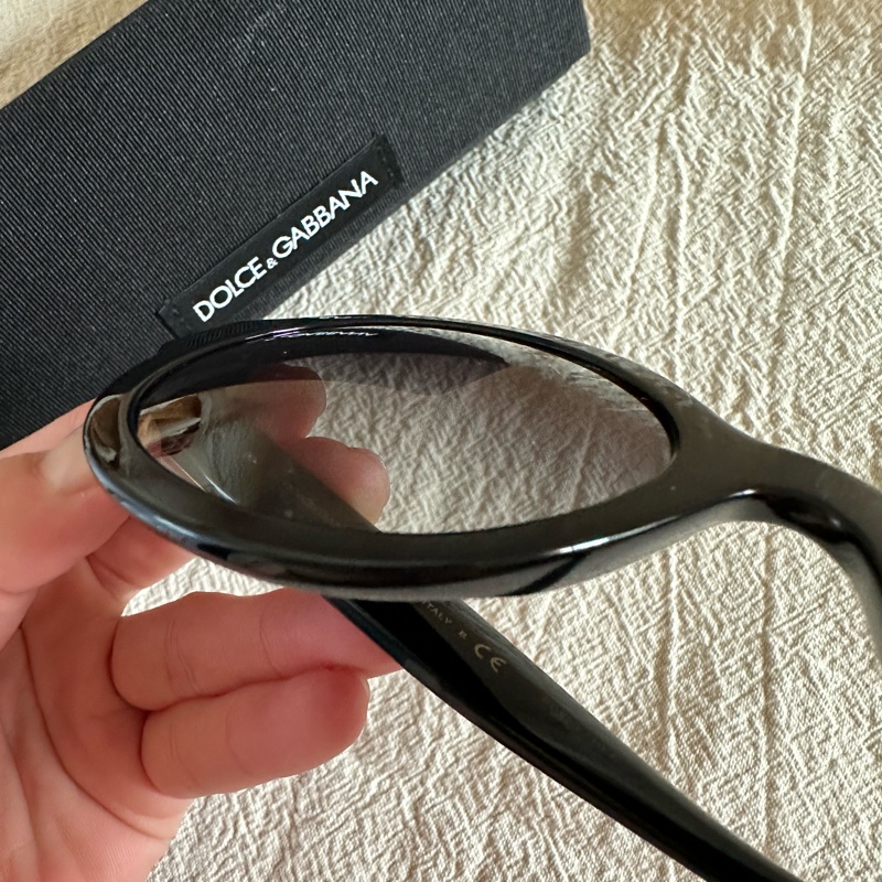 原價8千多｜義大利製｜D&G 太陽眼鏡/ Dolce & Gabbana  DG 4331 501/8G Black, Size 53-21-140｜墨鏡-14