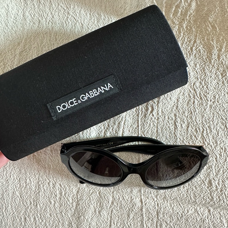 原價8千多｜義大利製｜D&G 太陽眼鏡/ Dolce & Gabbana  DG 4331 501/8G Black, Size 53-21-140｜墨鏡-16