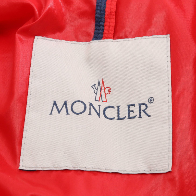 MONCLER LIERNE 羽絨背心 無袖外套 3號 尼龍 紅色 二手 男款-2