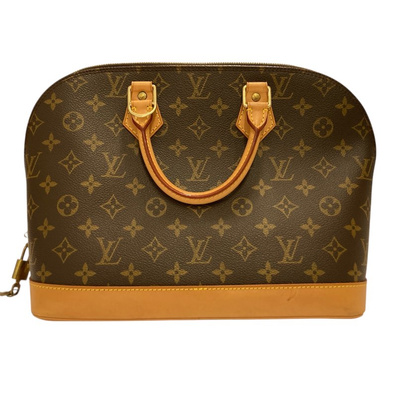 LOUIS VUITTON 路易威登 M51130  Alma 棕色經典老花 PVC 手提包-1