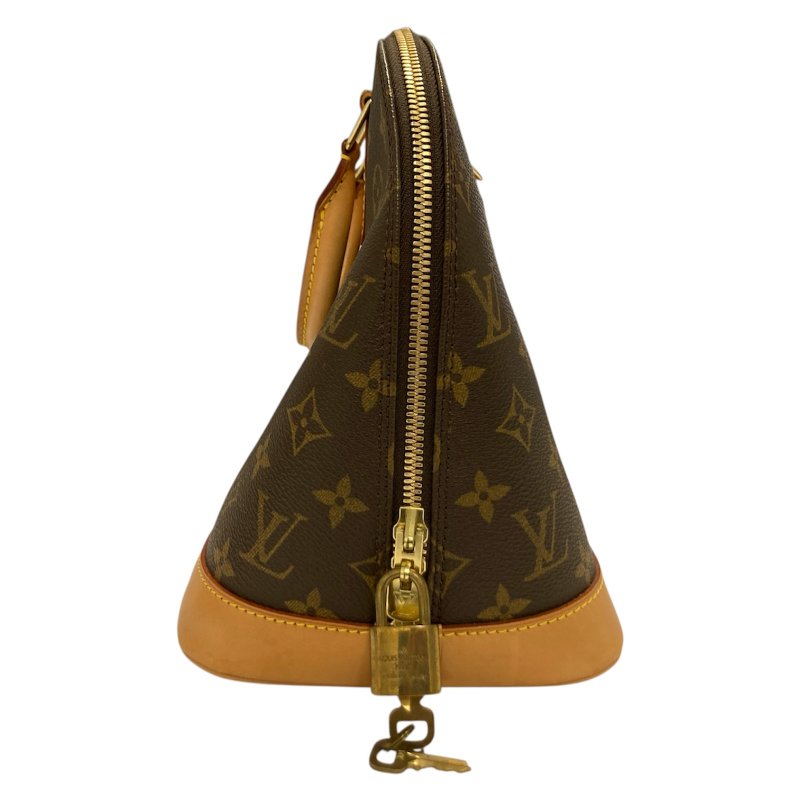 LOUIS VUITTON 路易威登 M51130  Alma 棕色經典老花 PVC 手提包-3