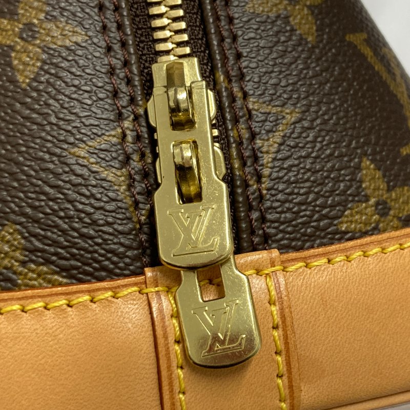 LOUIS VUITTON 路易威登 M51130  Alma 棕色經典老花 PVC 手提包-11