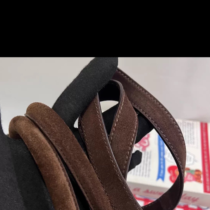 Miu Miu • 棕色麂皮機車包 Teddy 🤎 2way 全網唯一-3