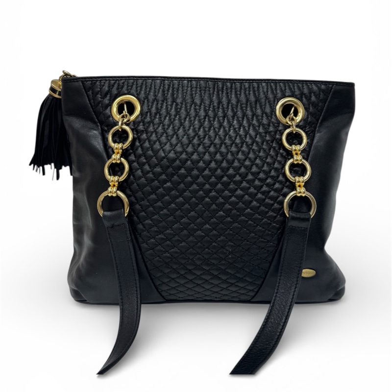 Bally「特價出清」 中古 羊皮 鏈條包 vintage 肩背包 大容量 中古-6