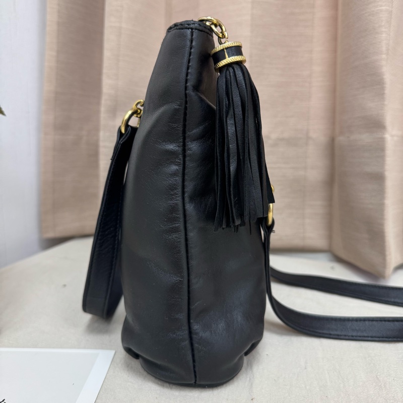 Bally「特價出清」 中古 羊皮 鏈條包 vintage 肩背包 大容量 中古-7