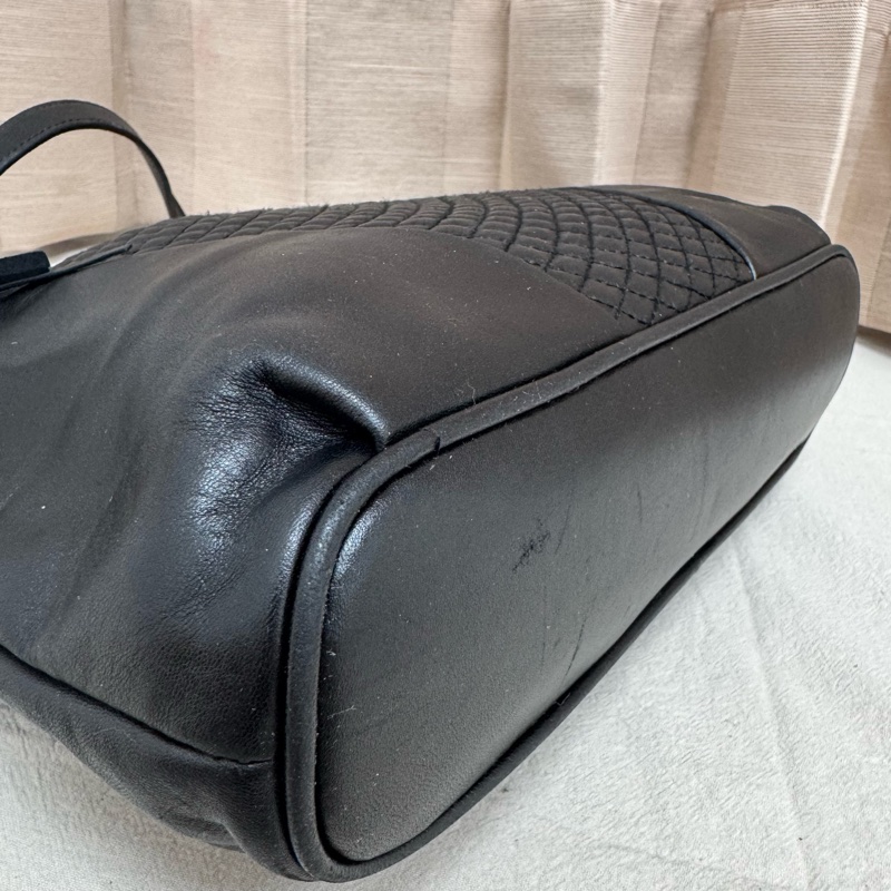 Bally「特價出清」 中古 羊皮 鏈條包 vintage 肩背包 大容量 中古-14