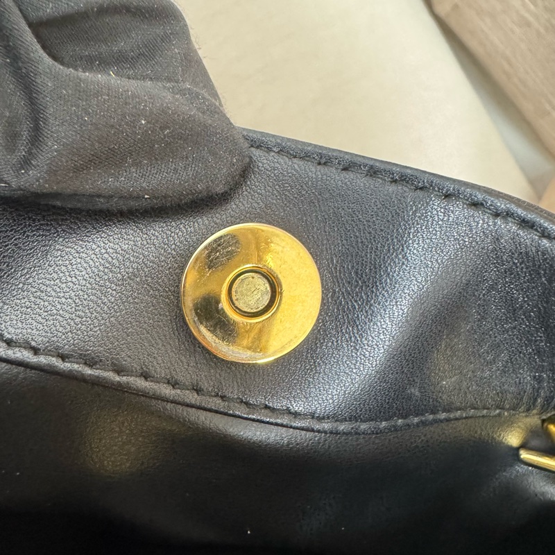 Bally「特價出清」 中古 羊皮 鏈條包 vintage 肩背包 大容量 中古-21