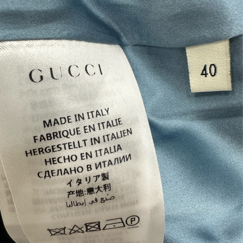 Gucci 秀款毛料花朵西服外套 40碼-3