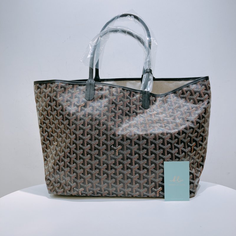 MS0492 Goyard 戈雅經典花紋單肩包包Saint Louis Tote Bag PM Canvas-1