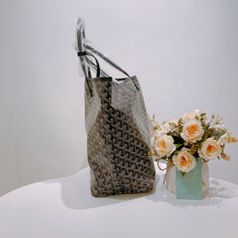 MS0492 Goyard 戈雅經典花紋單肩包包Saint Louis Tote Bag PM Canvas-4