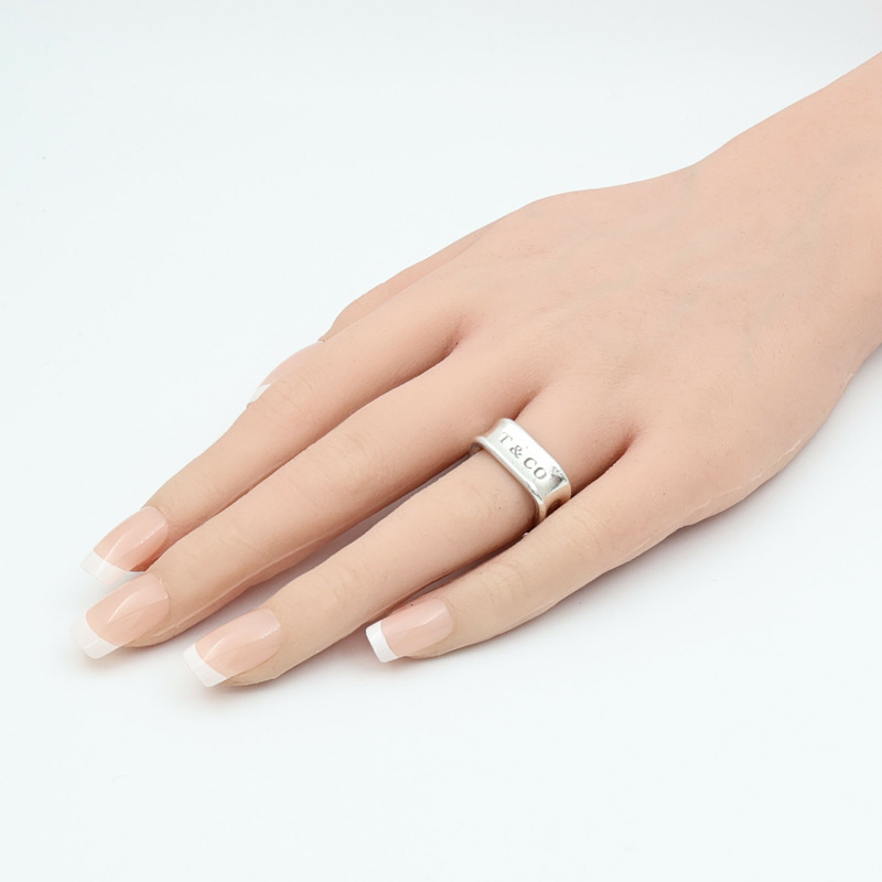 TIFFANY＆CO 925純銀Ring戒指US#4.25-8