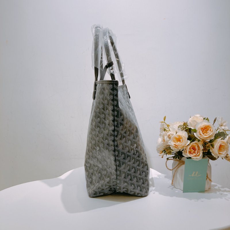 MS0495 Goyard 戈雅經典花紋單肩包包Saint Louis Tote Bag PM Canvas-2