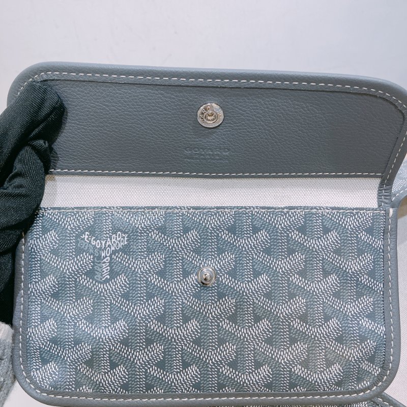 MS0495 Goyard 戈雅經典花紋單肩包包Saint Louis Tote Bag PM Canvas-8